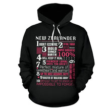 Load image into Gallery viewer, Perfect Things About New Zealander  Hoodie by ByDesignByus for Men and Women