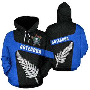 Aotearoa Cricket Silver Fern Hoodie