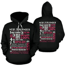 Load image into Gallery viewer, Perfect Things About New Zealander  Hoodie by ByDesignByus for Men and Women